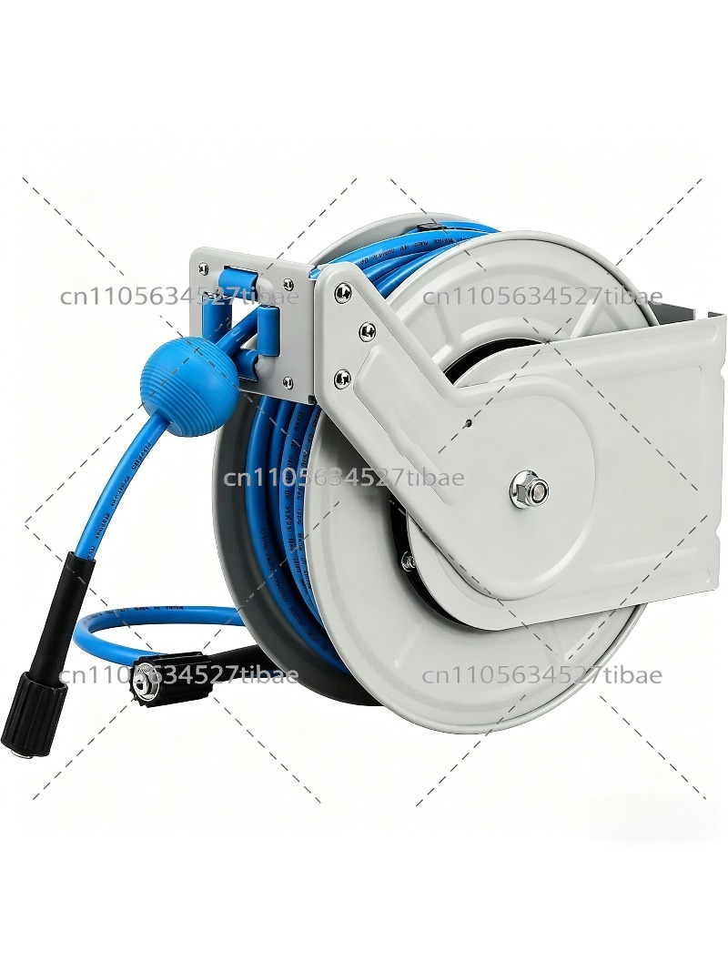 Reel Oil - รอกสายเคเบิลอัตโนมัติแบบยืดหดได้, รอกน้ำมันหล่อลื่นสปริงอุตสาหกรรมที่แข็งแรง, ดรัมล้างน้ำแรงดันสูง