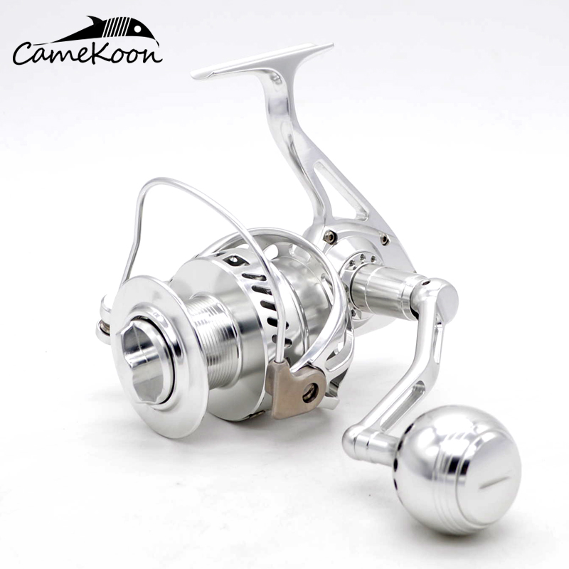 Surf Reel - รอกตกปลาแบบสปินนิ่ง CAMEKOON โครงและสปูลอะลูมิเนียม CNC รอกจิ๊กกิ้งทรงพลัง 12+1