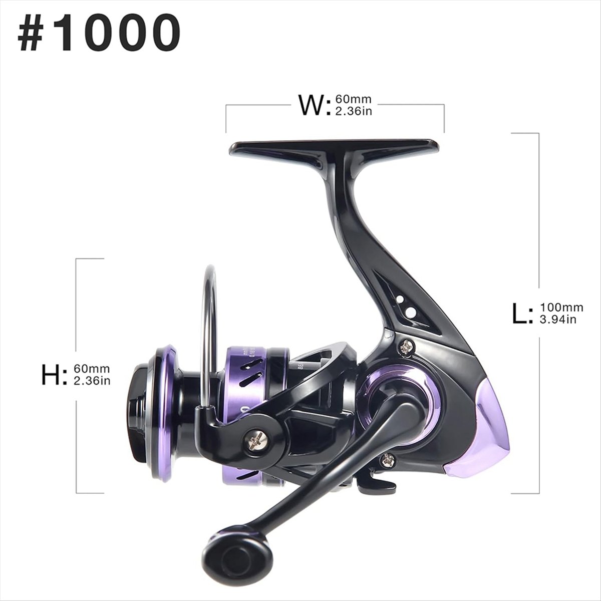 Ice Fishing Reel - รอกตกปลา L79A Ultralight - อัตราทดเกียร์ 5.2:1