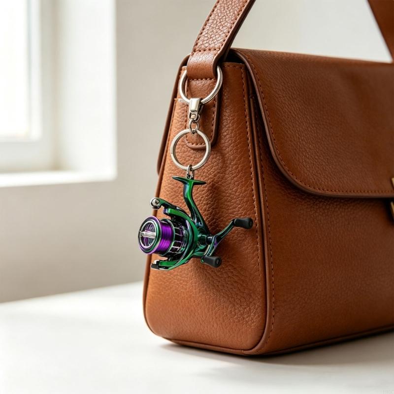 195C รอกตกปลาพวงกุญแจ Charm สำ - Reel Bag บทวิจารณ์และราคา