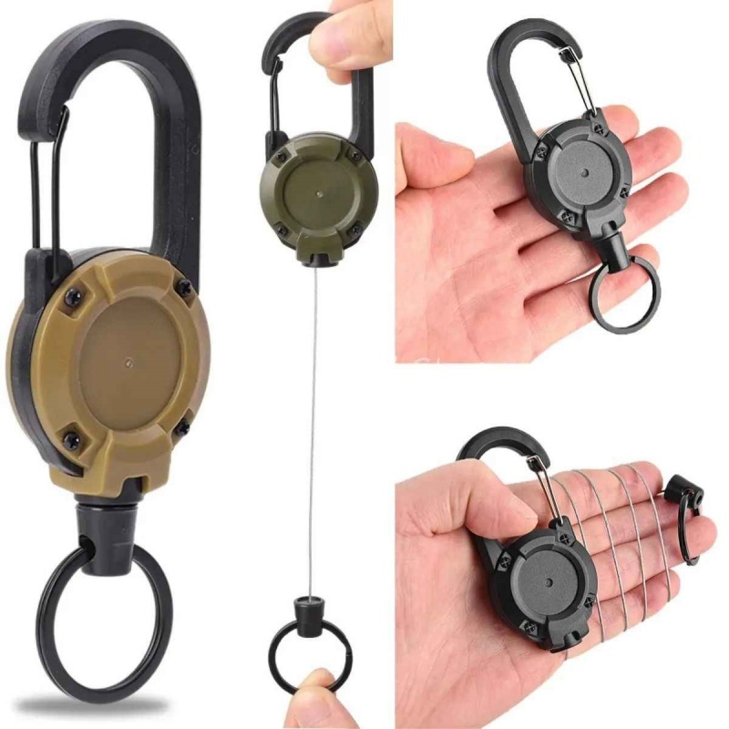 กลางแจ้งพวงกุญแจแบบพับเก็บได้  - Conventional Reel บทวิจารณ์และราคา