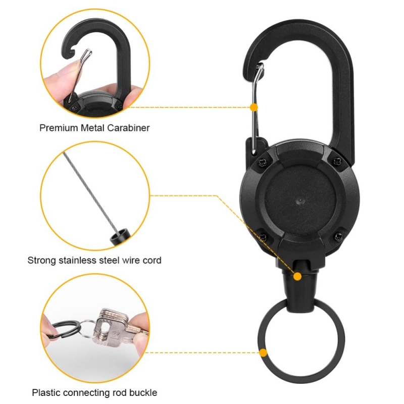 กลางแจ้งพวงกุญแจแบบพับเก็บได้  - Conventional Reel บทวิจารณ์และราคา