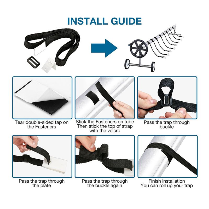 ชุดสายรัดยึดม้วนผ้าคลุมสระว่าย - Reel Cover บทวิจารณ์และราคา