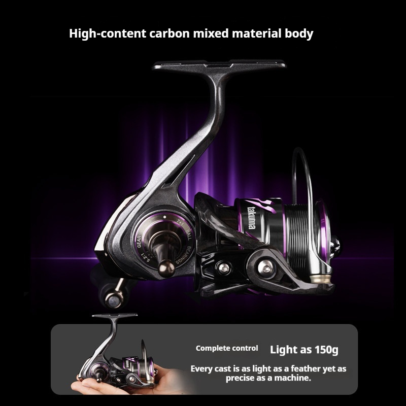 รอกตกปลาแบบสปินนิ่ง Takuma น้ำ - Spincast Reel บทวิจารณ์และราคา