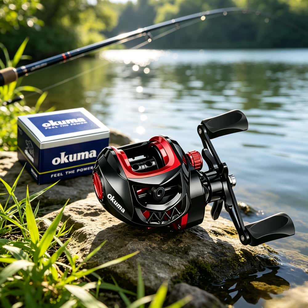 รอกตกปลา Okuma Baitcasting อัต - Abu Garcia Reel Max บทวิจารณ์และราคา