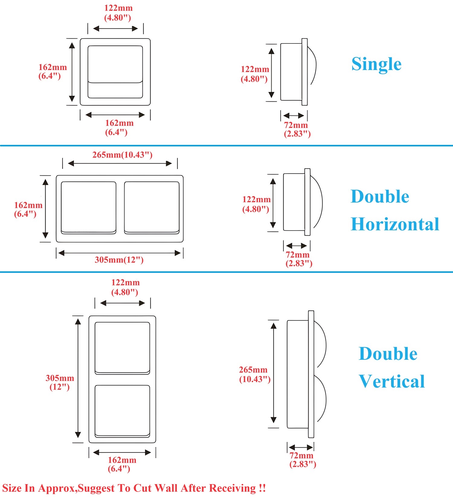 ที่ใส่กระดาษชำระแบบฝังผนัง SUS - Conventional Reel บทวิจารณ์และราคา