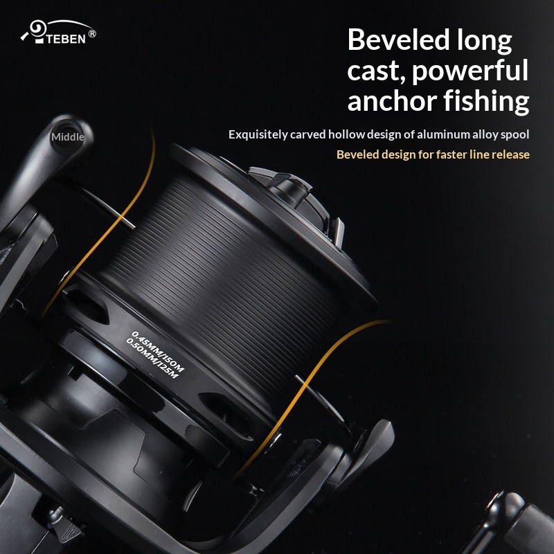 รอกตกปลา Teben Xk แบบสปินนิ่ง  - Surf Reel บทวิจารณ์และราคา