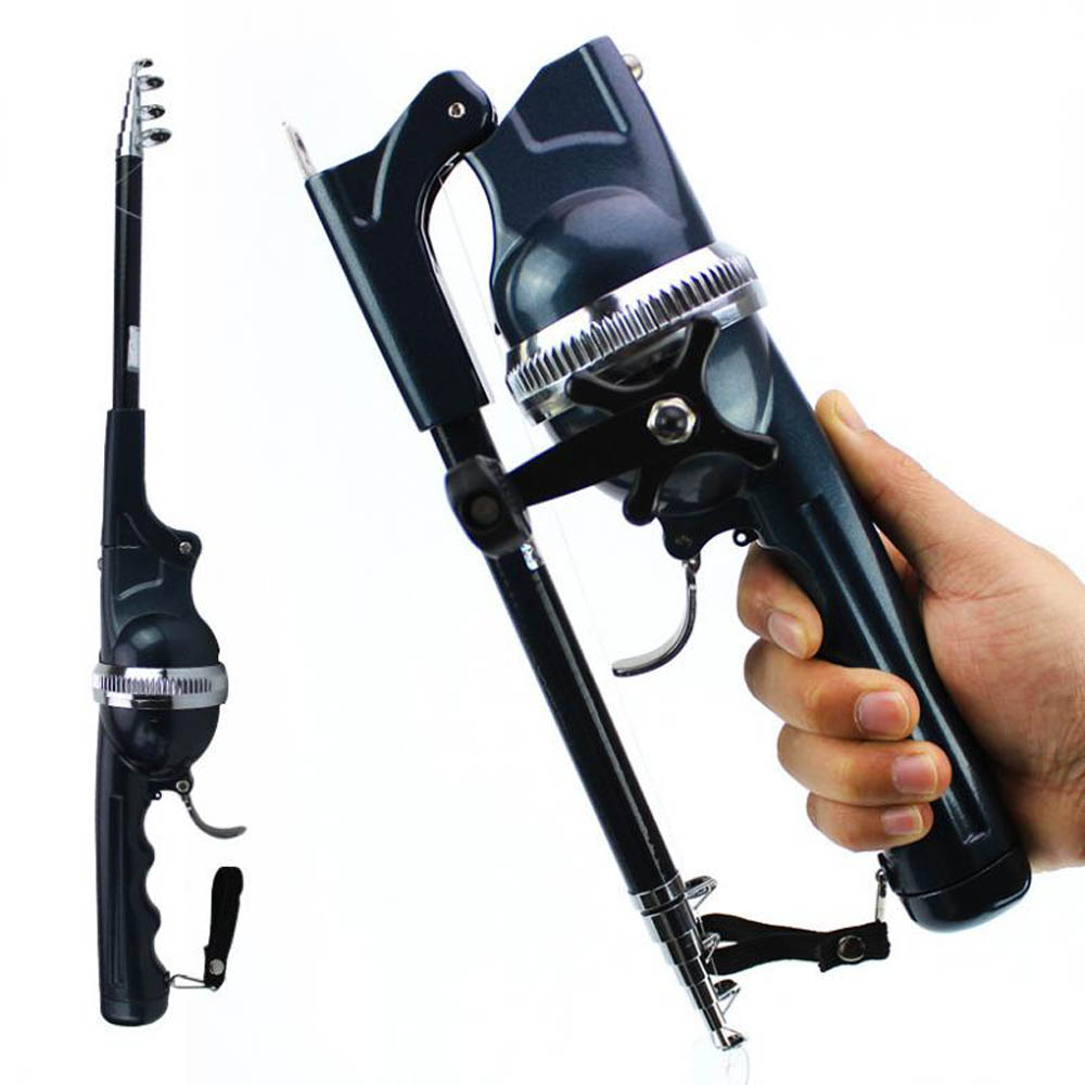 คันเบ็ดตกปลาทะเลแบบพับได้ 1.4  - Ice Fishing Reel บทวิจารณ์และราคา