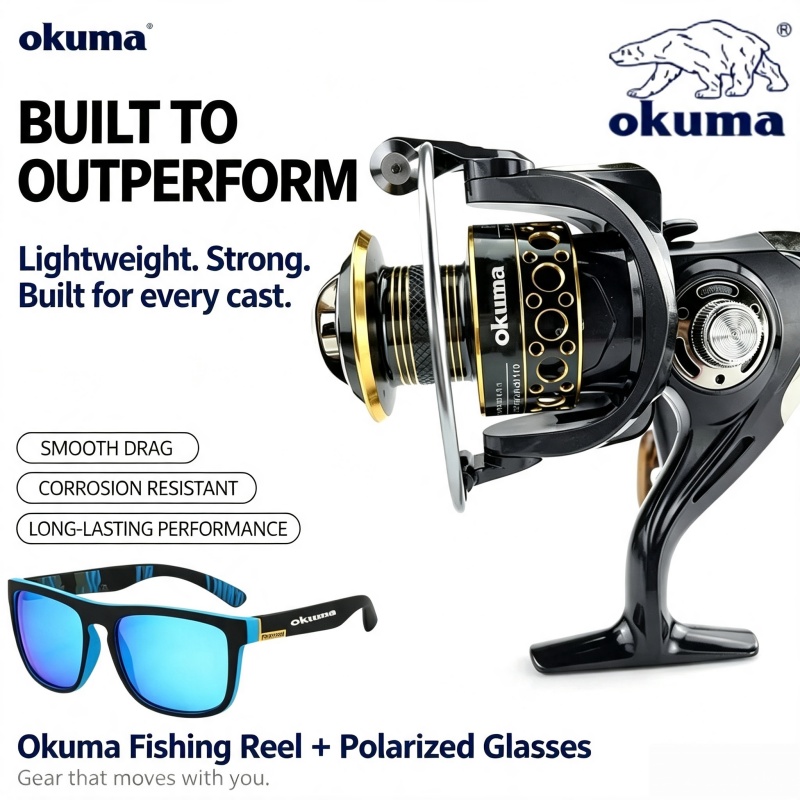 OKUMA-รอกตกปลาแบบสปินนิ่ง, รอก - Ice Fishing Reel บทวิจารณ์และราคา