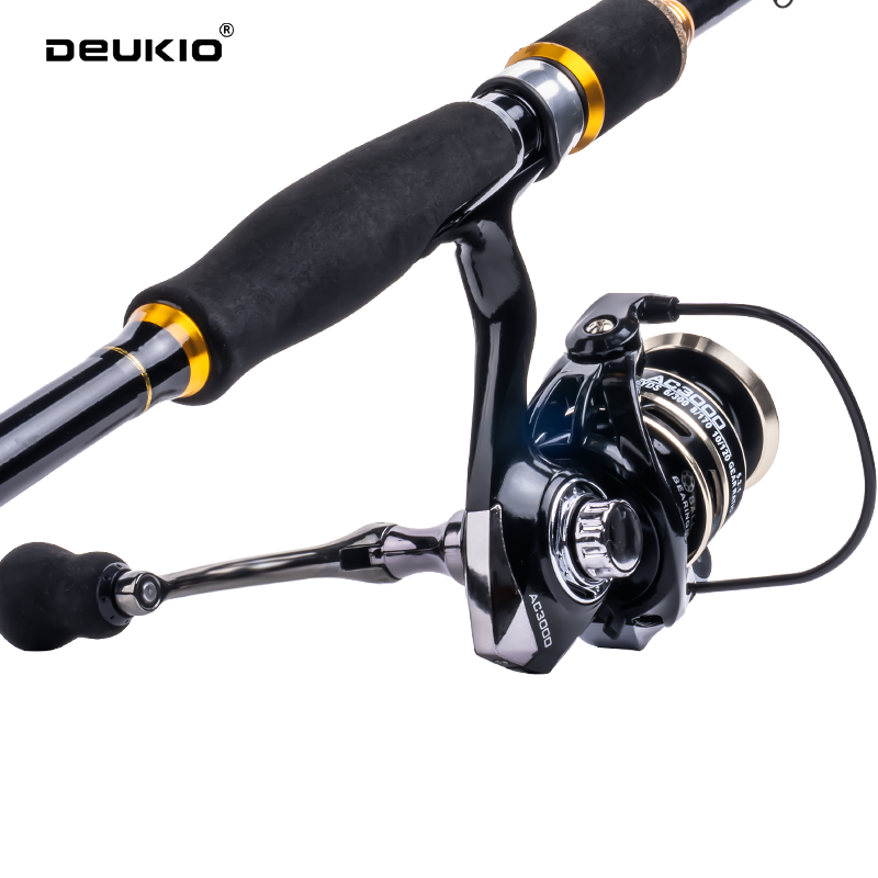 DEUKIO ชุดคันเบ็ดสปินนิ่งคาร์บ - Conventional Reel บทวิจารณ์และราคา
